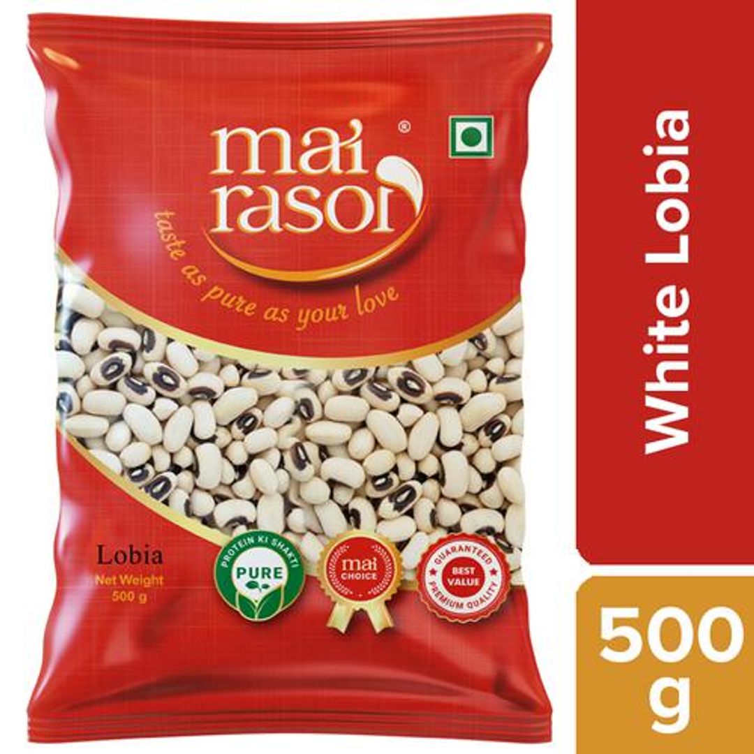 Lobia/Chawali - White, Premium Quality Grains, For Soups, Salads