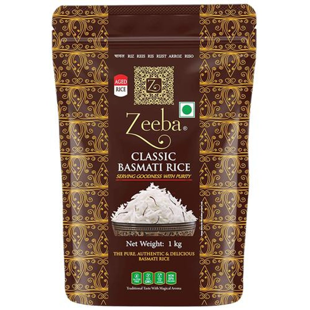 Classic Basmati Rice - Pure Authentic & Delicious Taste, Unique Aroma