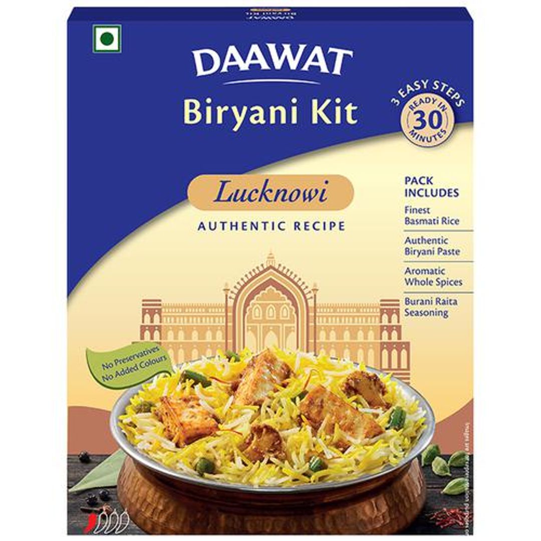 Biryani Kit - Lucknowi, Mild Flavour, No Added Preservatives & Colours