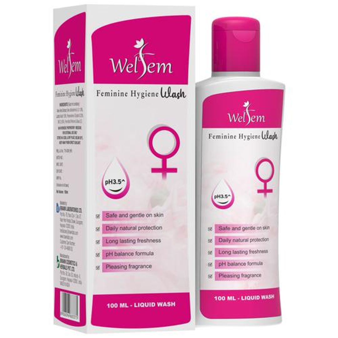 Feminine Intimate Hygiene Wash - Lactic Acid, Aloe Vera & pH Balanced, Prevents Dryness, Odour, Itch & Irritation, For Women