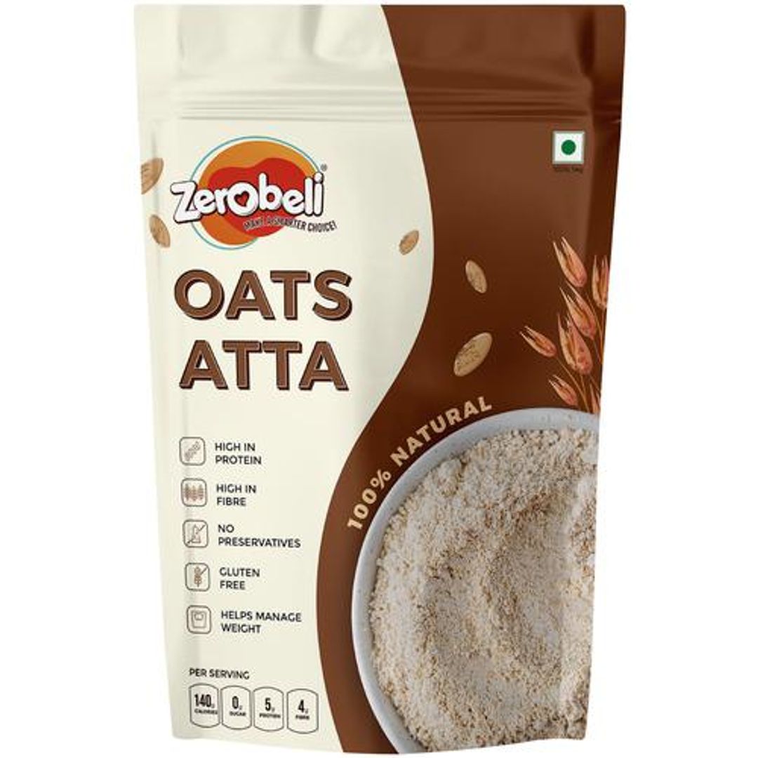 High Fibre Oats Atta - Healthy Breakfast, No Preservatives, Gluten-Free