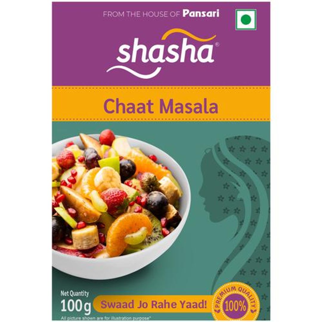 Chaat Masala - Premium Quality, Tangy, Flavourful Sprinkler/Condiment For Snacks
