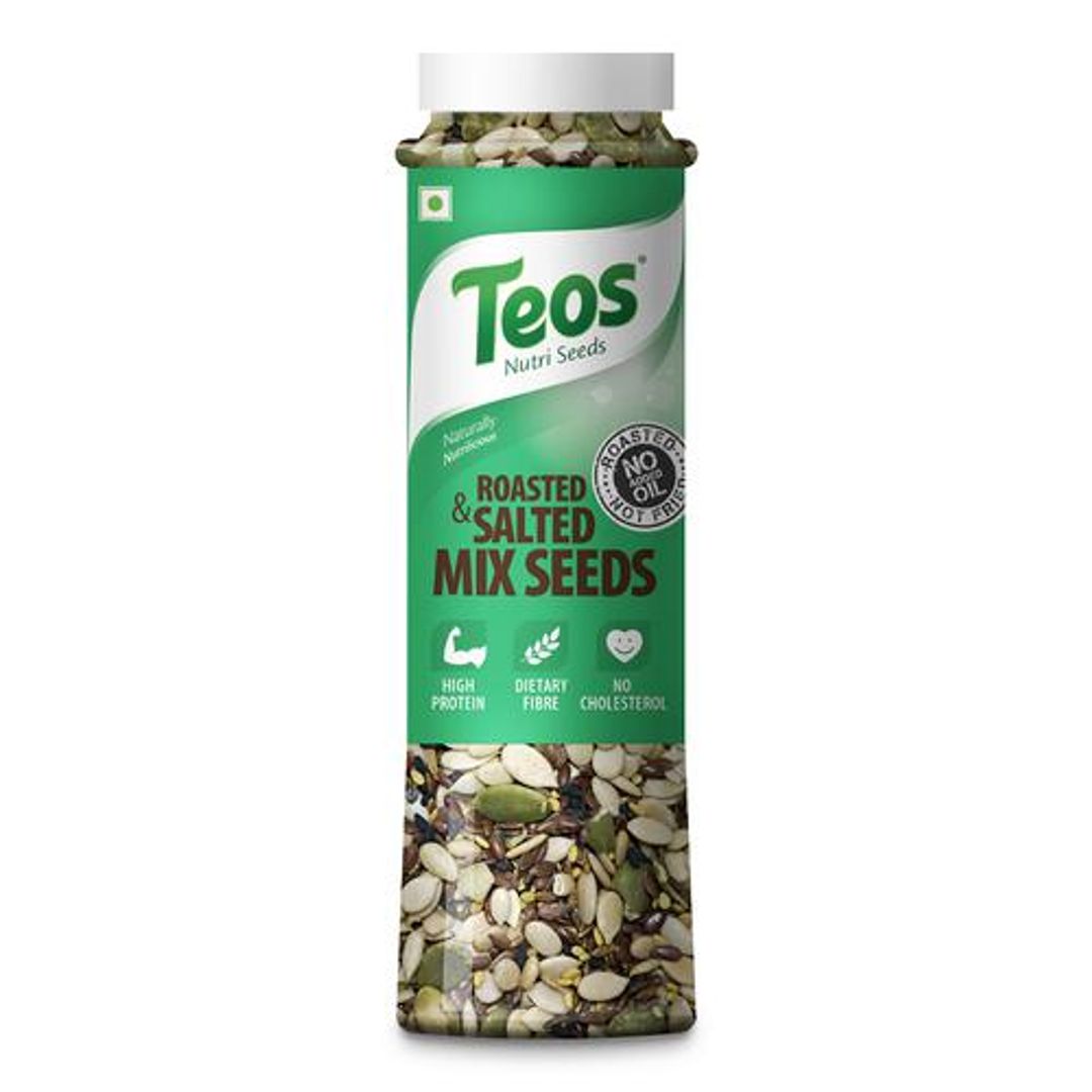 Roasted & Salted Mix Seeds - High Protein & Dietary Fibre, Rich In Omega-3