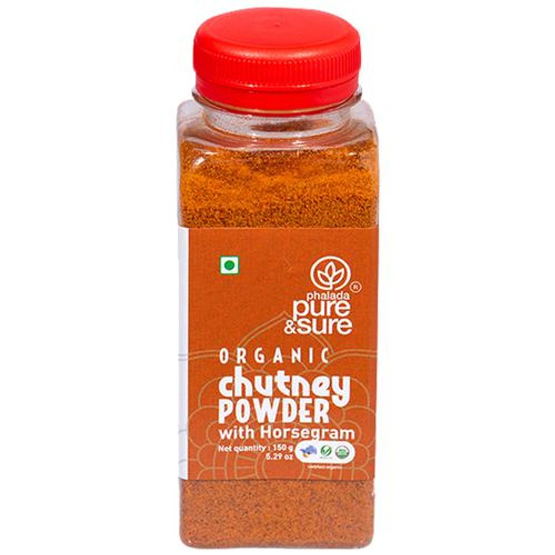 Organic Chutney Powder With Horsegram - Enhances Flavour