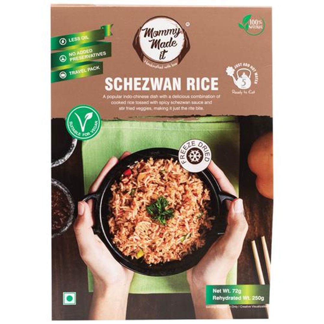 Schezwan Rice - Ready To Eat, No Added Preservatives