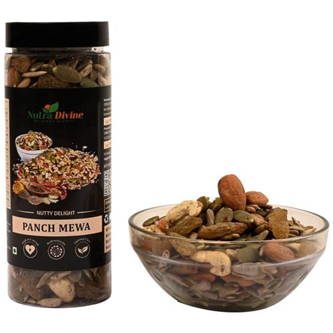 Nutty Delight Panch Mewa - Rich In Dietary Fibre