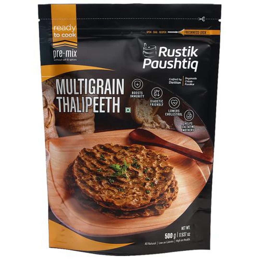Multigrain Thalipeeth - Lowers Cholesterol & Diabetic Friendly - TOKO CART