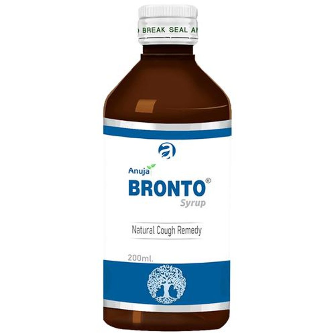 Bronto Syrup - Controls Cough & Respiratory Mucosa, Reduces Irritation