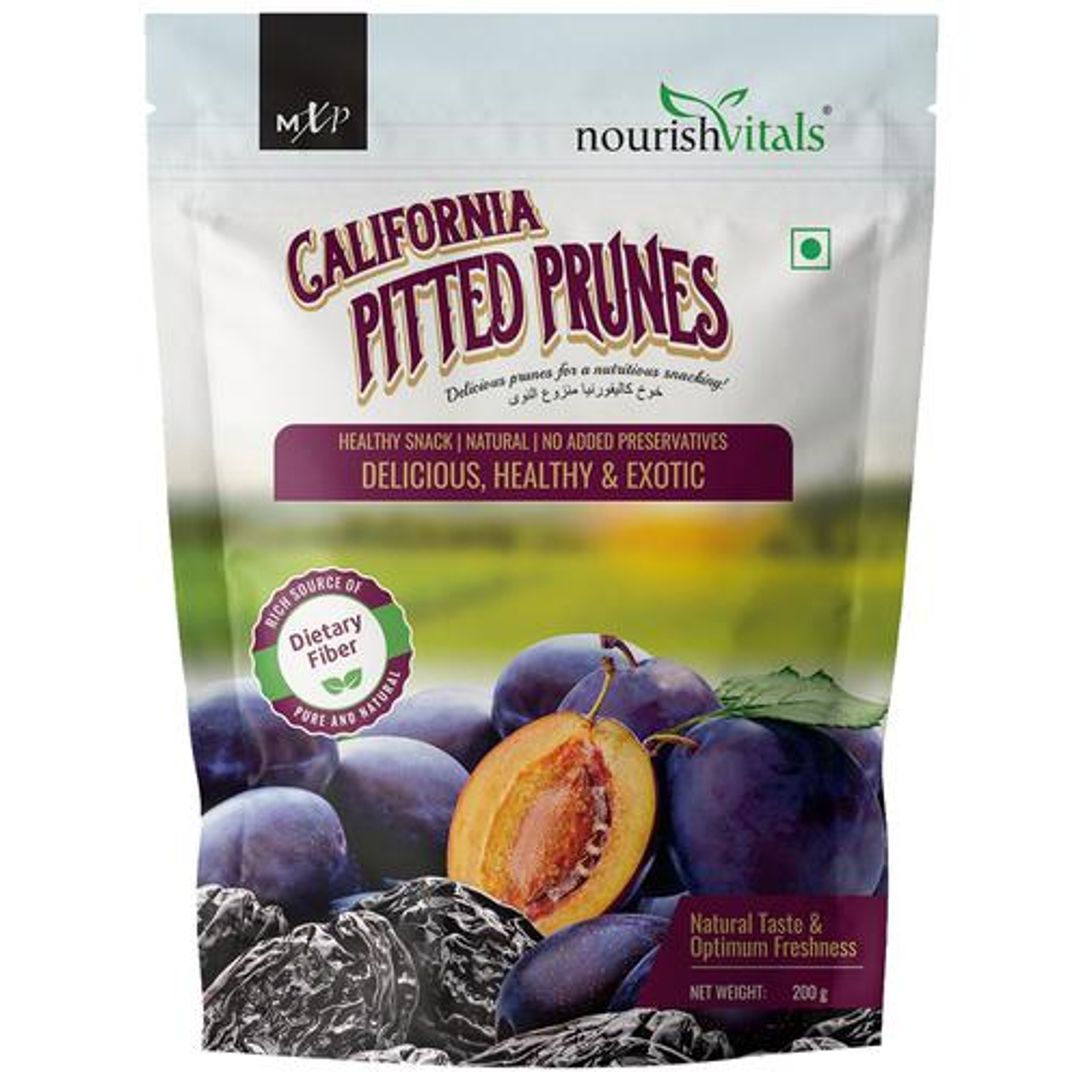 California Pitted Prunes - Healthy Snack, No Added Preservatives, Rich In Fibre