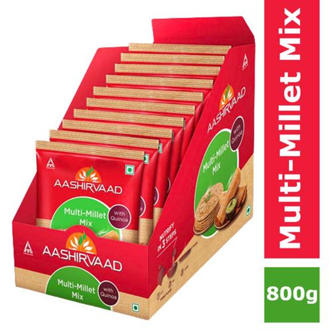 Nature's Super Foods Multi-Millet Mix With Quinoa - Healthy, Rich In Fibre - TOKO CART