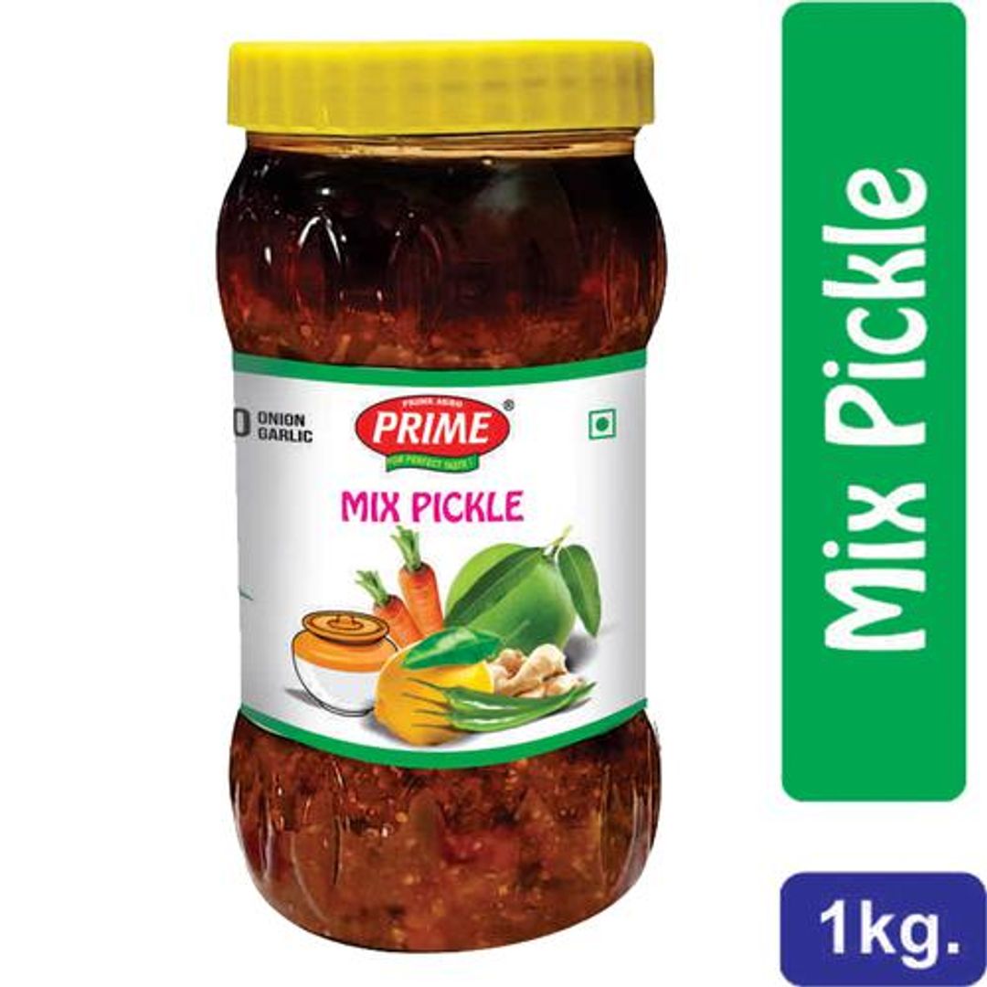 Mix Pickle - No Onion No Garlic, Flavourful, Intense Aroma