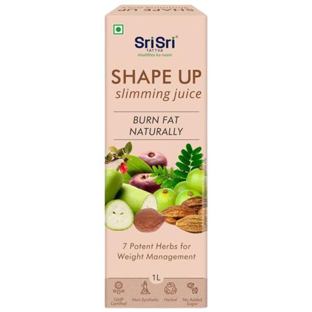 Shape Up Slimming Juice - 7 Potent Herbs For Weight Management, Burns Fat