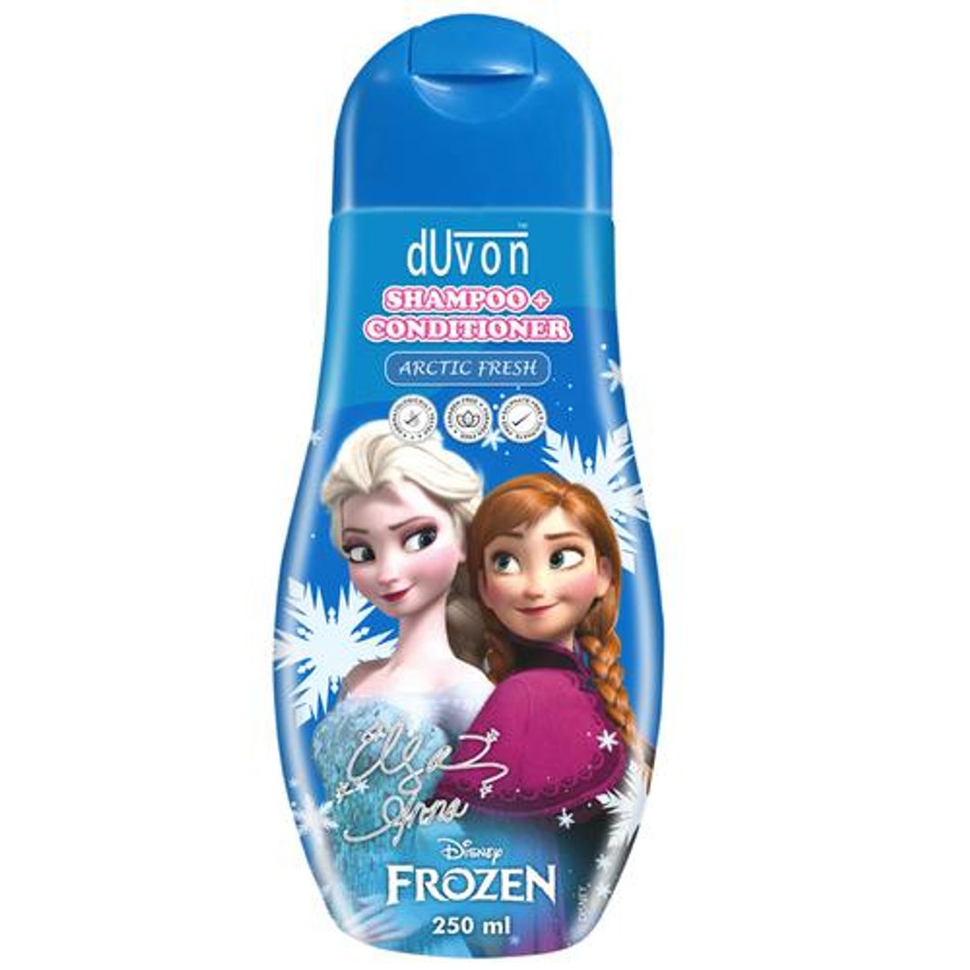 Disney Frozen Shampoo & Conditioner - Artic Fresh, For Girl Kids, Clean & Soft Hair