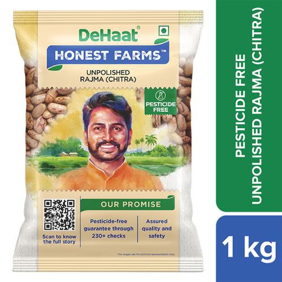 Unpolished Rajma Chitra - Pesticide Free