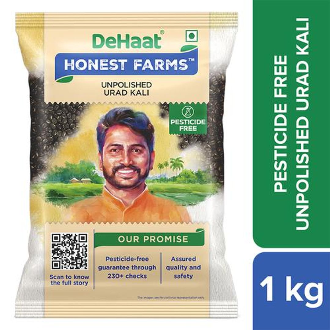 Unpolished Urad Kali - Pesticide Free