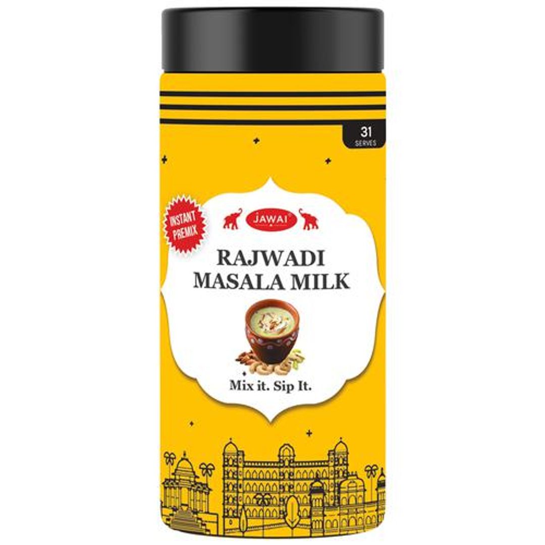 Instant Rajwadi Masala Milk Premix - Just Add Hot Water, Ready In 10 Sec