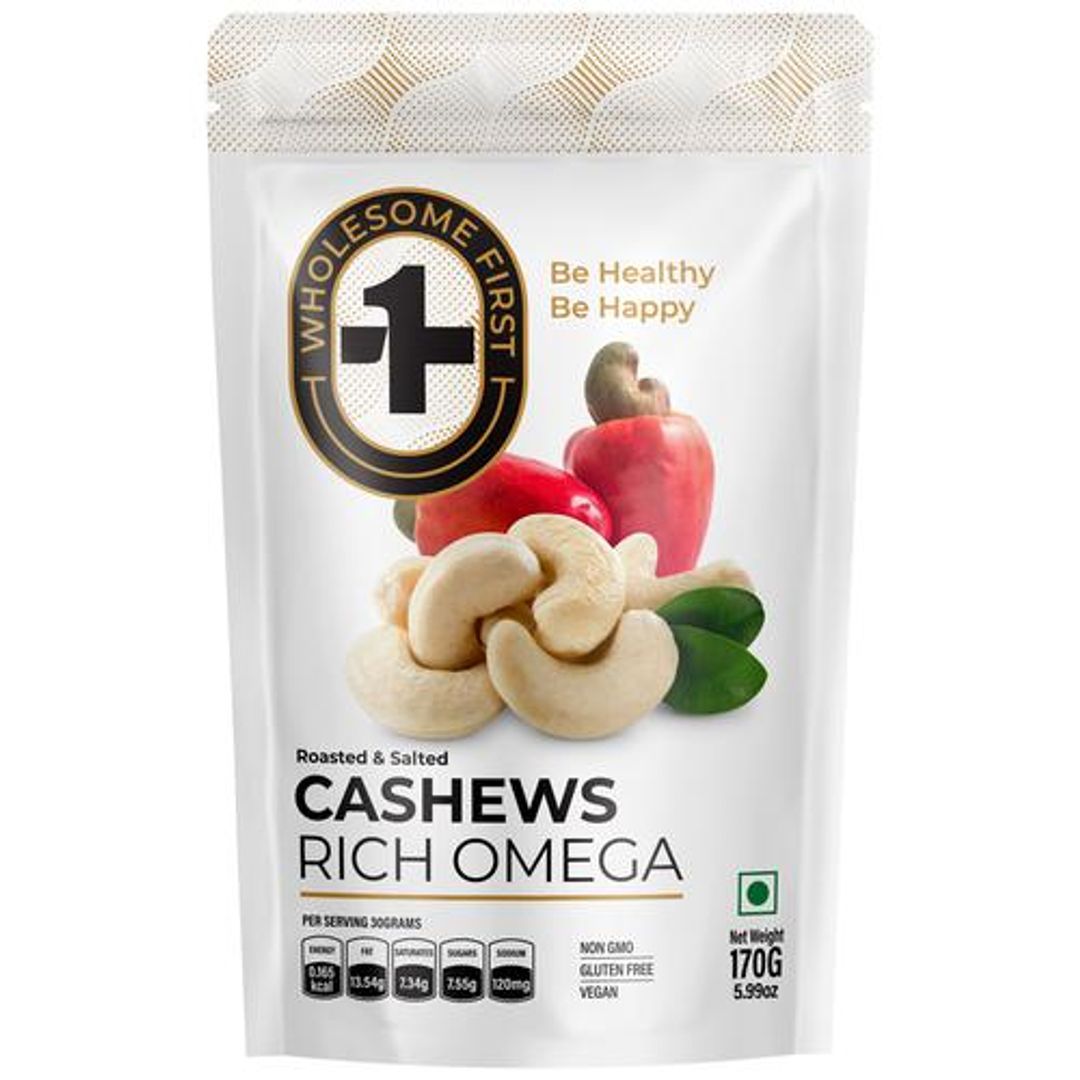 Roasted & Salted Cashew - Rich In Omega