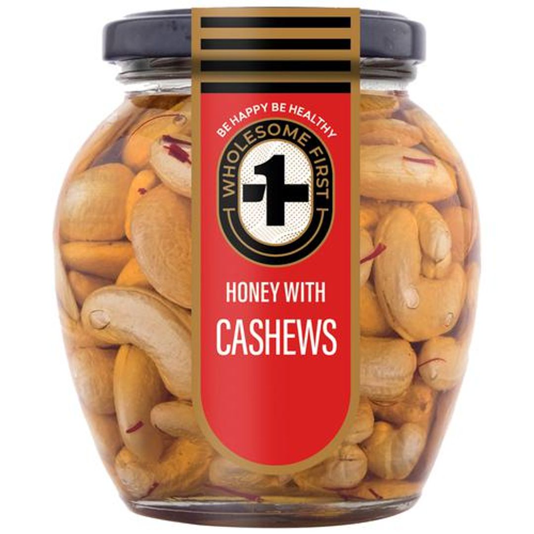 Honey With Cashews - Rich In Calcium