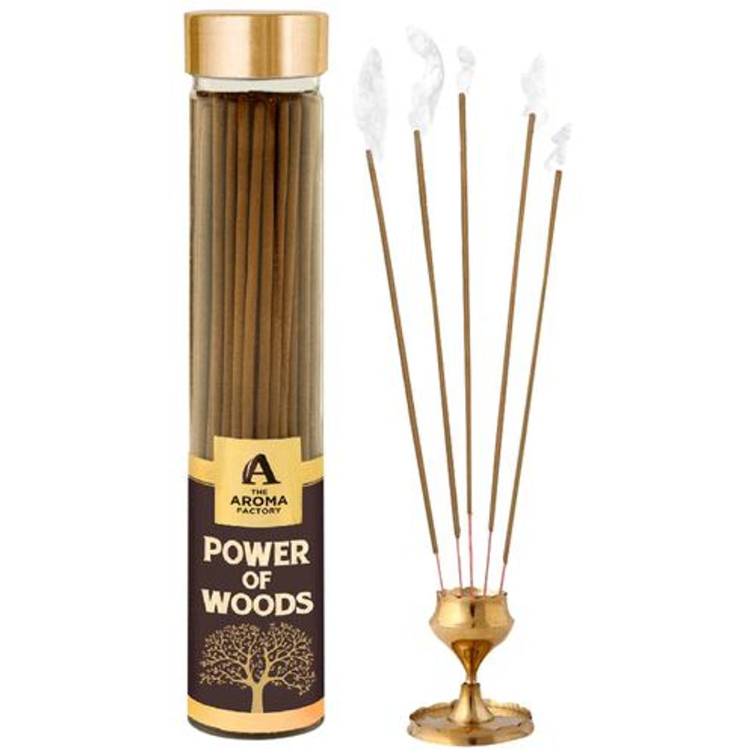 Incense Sticks/Agarbatti - Power Of Woods, 0% Charcoal, Aromatic