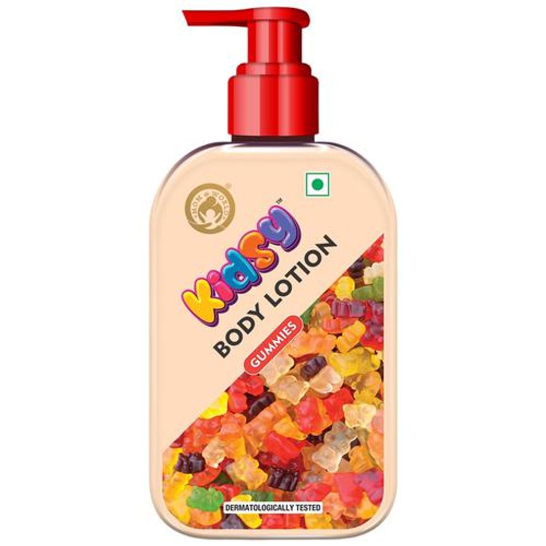 Kidsy Moisturising Body Lotion - Gummies, Dermatologically Tested
