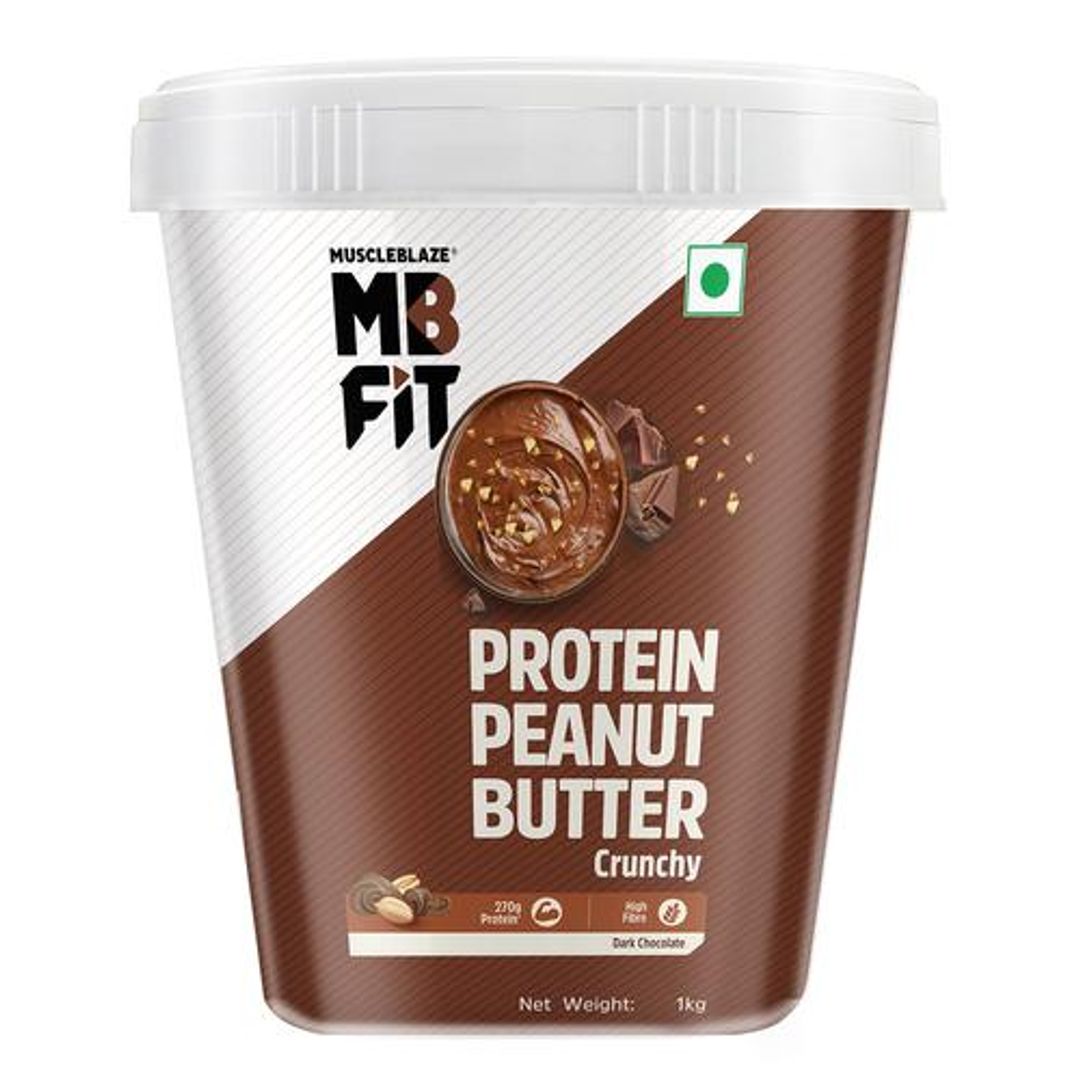 Fit Protein Peanut Butter - Crunch, Dark Chocolate Flavour