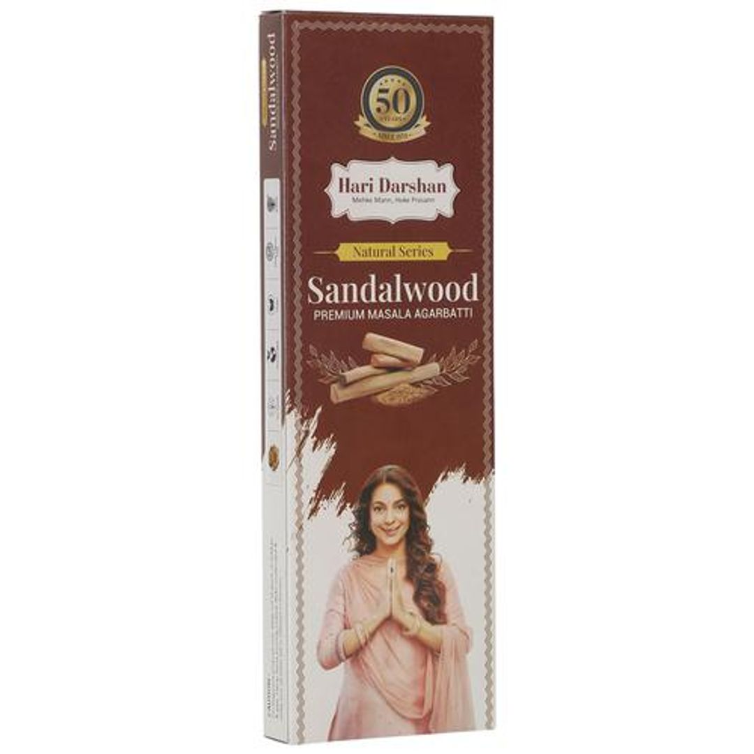 Sandalwood Premium Masala Incense Sticks/Agarbatti - Natural Fragrance