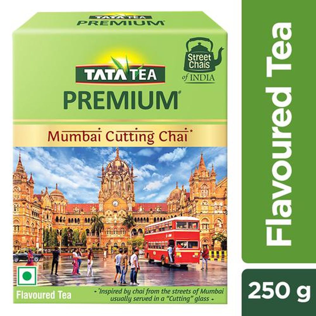 Street Chai Of India - Mumbai Cutting Chai, Tasting Notes Of Ginger & Lemongrass