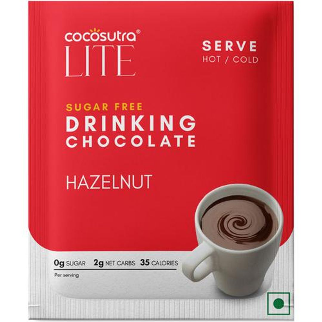 Sugar Free Drinking Chocolate Mix - Hazelnut, Single Serve