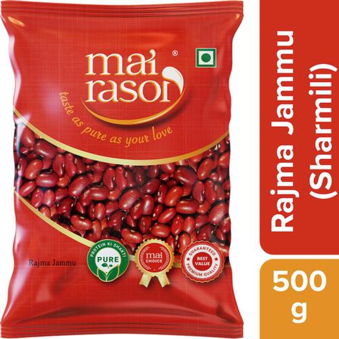 MAI RASOI KASHMIRI RAJMA SHARMILI 500 GM, POUCH