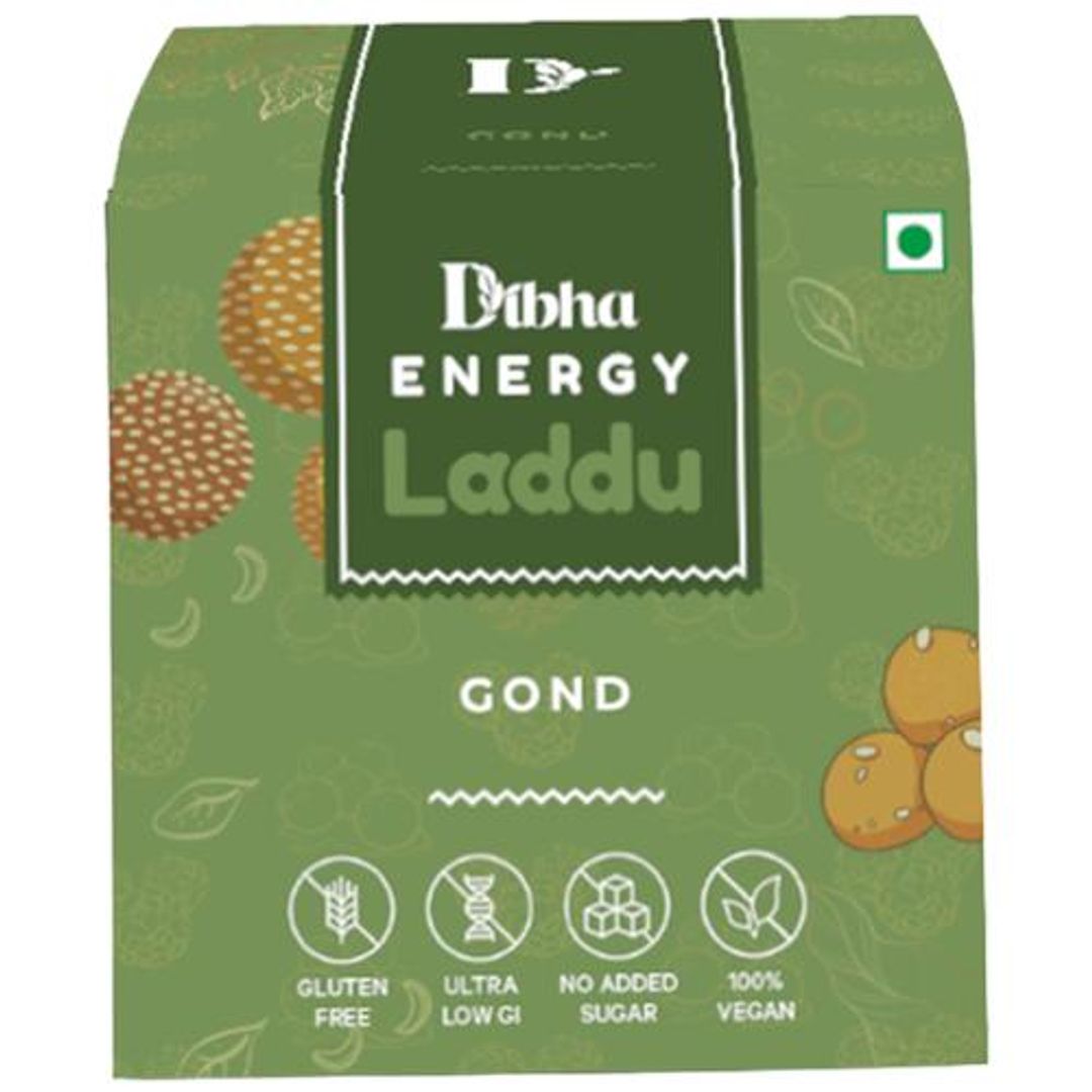 Energy Laddu - Gond, Sugar-Free, Gluten-Free, 100% Natural