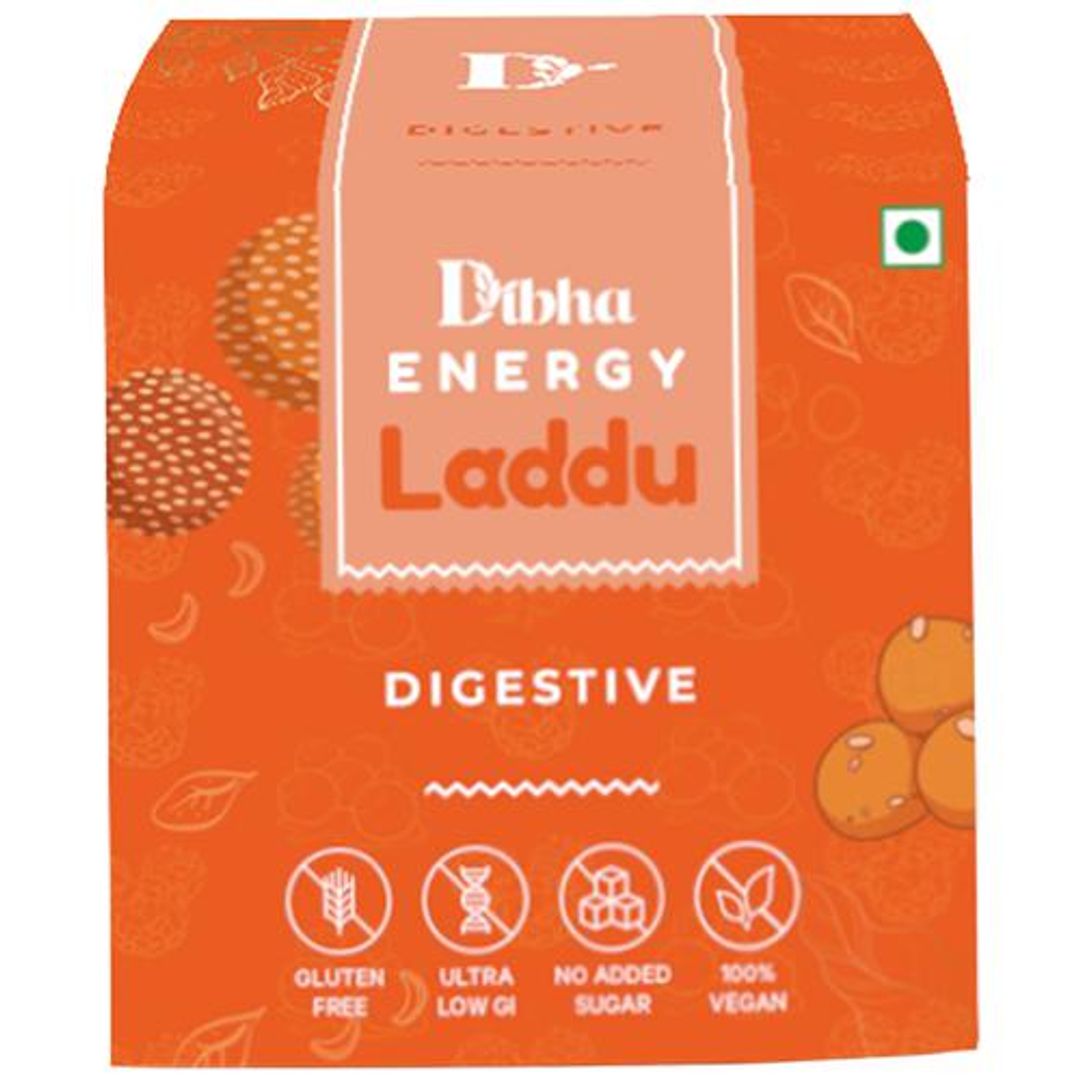 Energy Laddu - Digestive, Vegan, Sugar-Free, Gluten-Free, 100% Natural