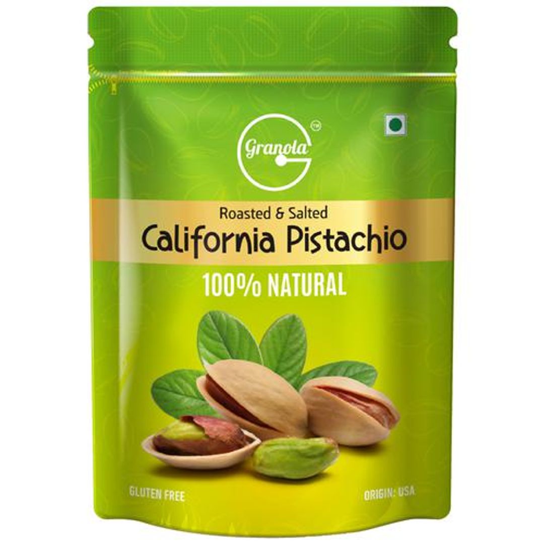 California Pistachio - Roasted & Salted, 100% Natural, Gluten-Free