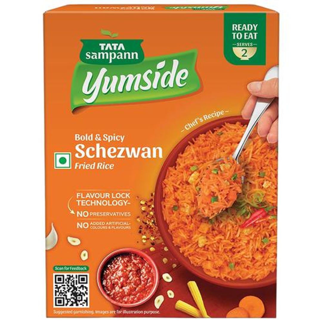 Schezwan Fried Rice - Bold & Spicy, Ready To Eat Meal