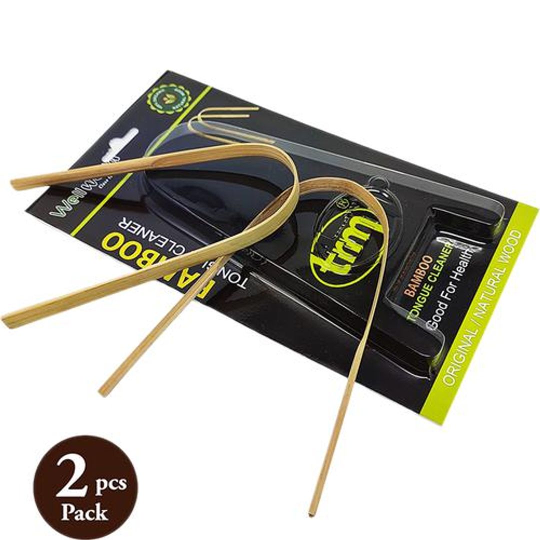 Bamboo Tongue Cleaner - Organic, 100% Biodegradable