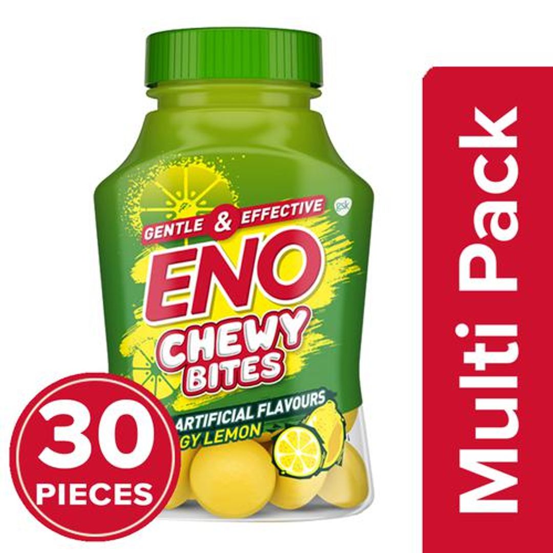 Gentle & Effective Chewable Antacid Tablet - Tangy Lemon Flavour