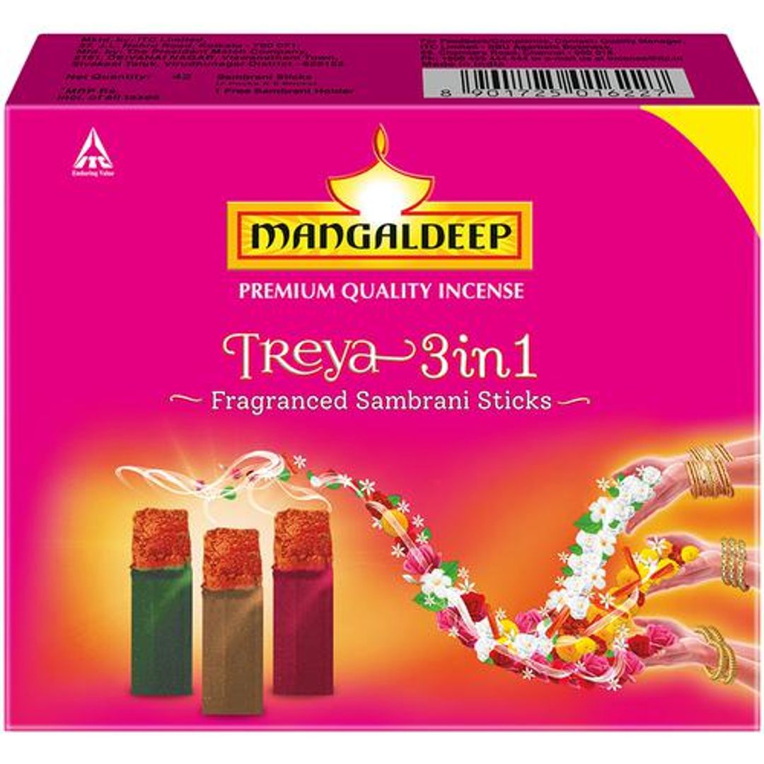 Treya 3 In 1 Sambrani Sticks