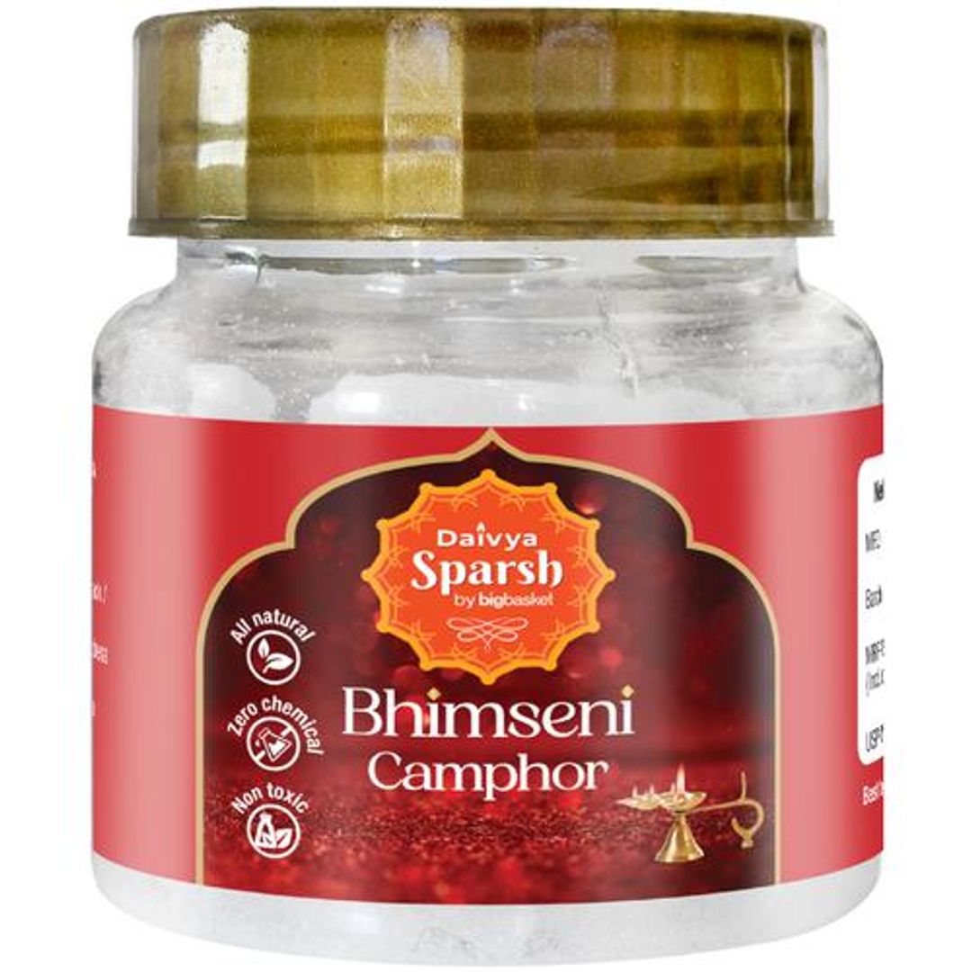Camphor Bhimseni Flakes - 100% Pure