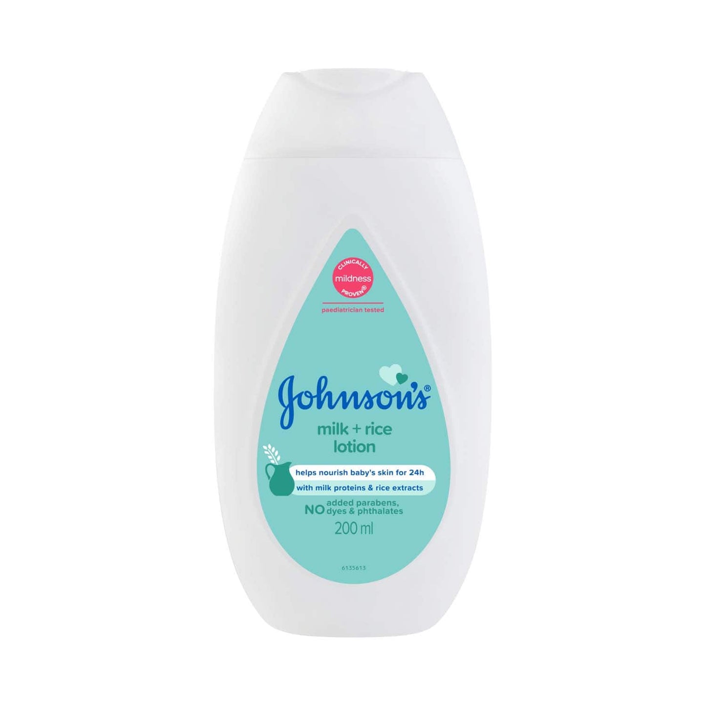 Johnson's Baby Milk + Rice Lotion (200 ml)