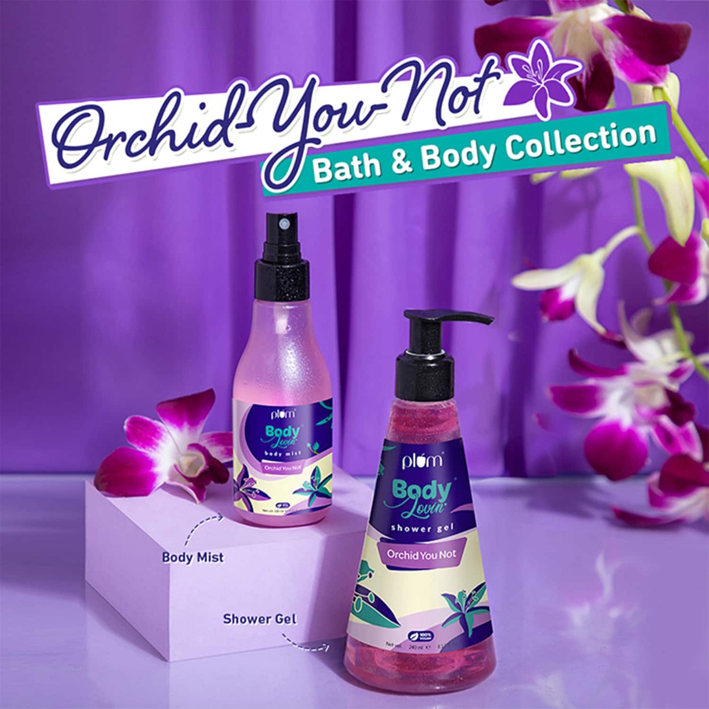 Plum Bodylovin' Orchid-You-Not Shower Gel - (240ml)