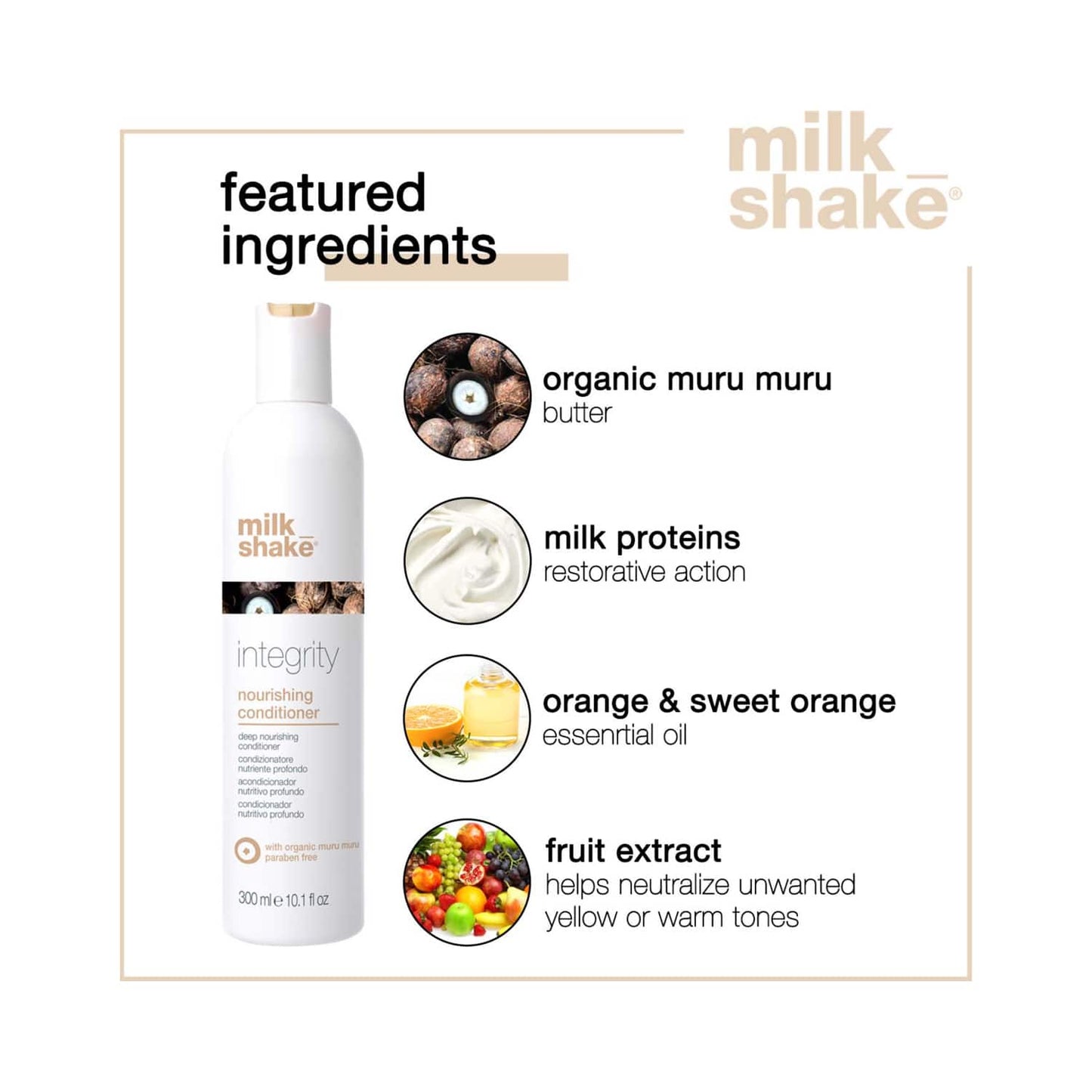Milk Shake Integrity Nourishing Conditioner (300ml)