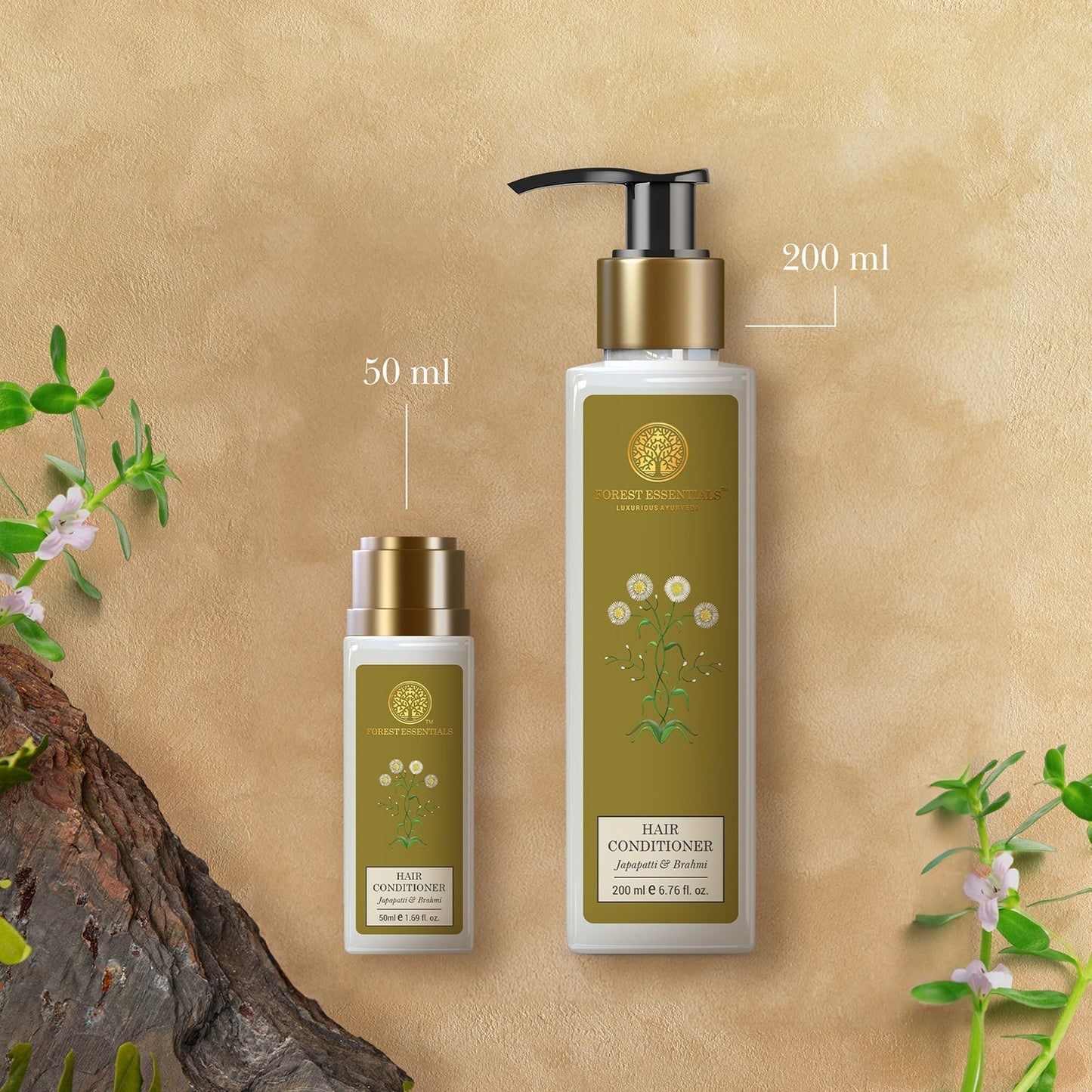 Forest Essentials Japapatti & Brahmi Hair Conditioner (200ml)