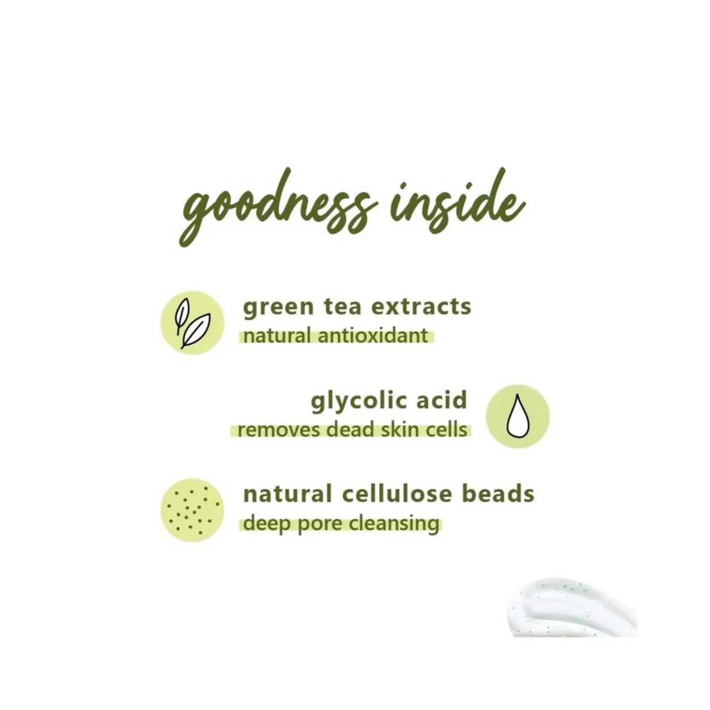 Plum Green Tea Gentle Revival Face Scrub - (75g)