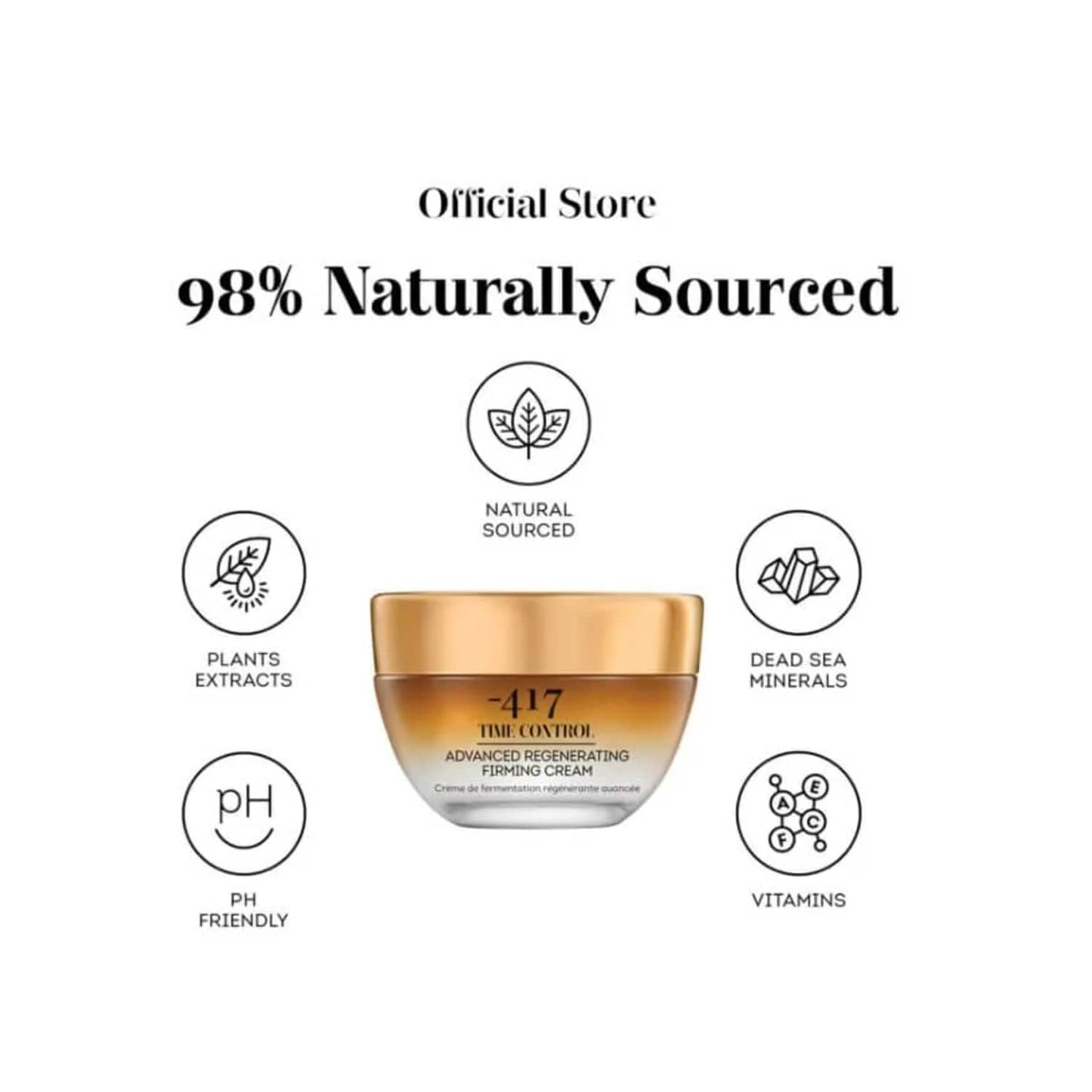 Minus 417 Time Control Advanced Regenerating Firming Cream (50ml)