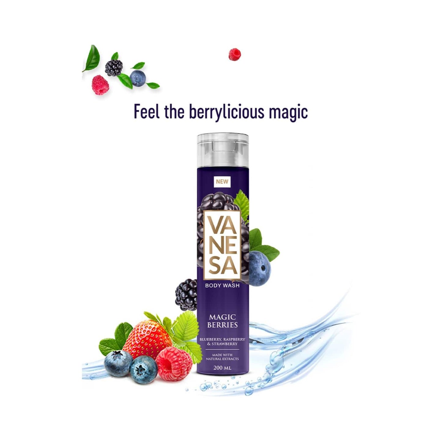 Vanesa Magic Berries Body Wash (200ml)