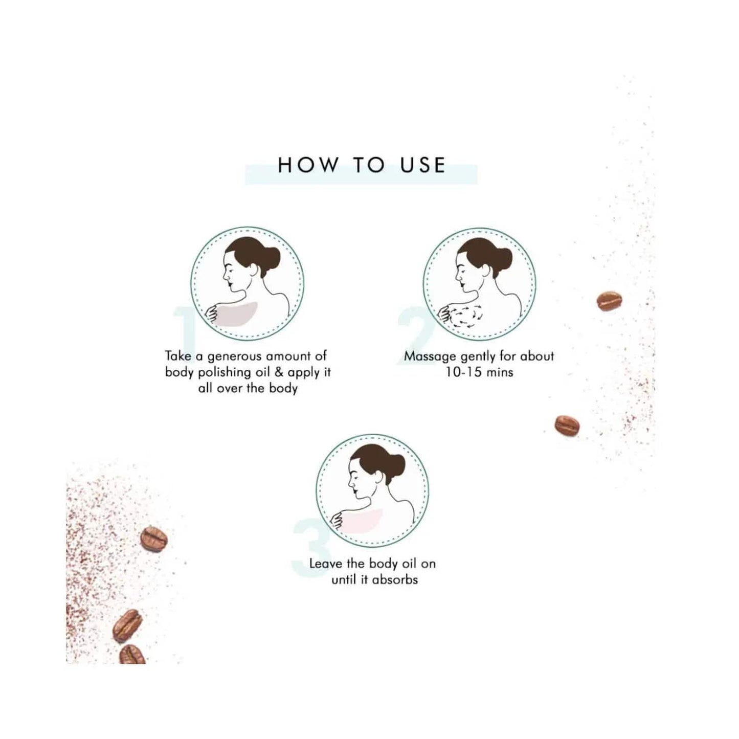 mCaffeine Naked & Raw Coffee Body Polishing Oil - (100ml)