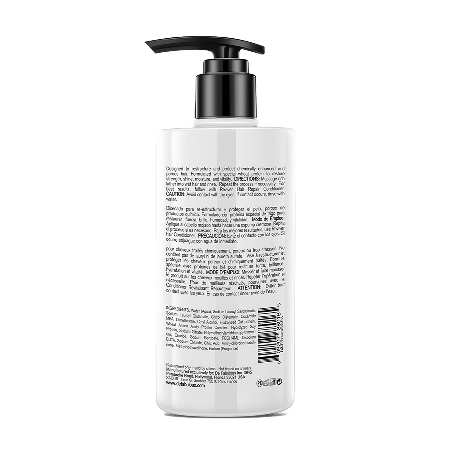De Fabulous Reviver Shampoo (500ml)