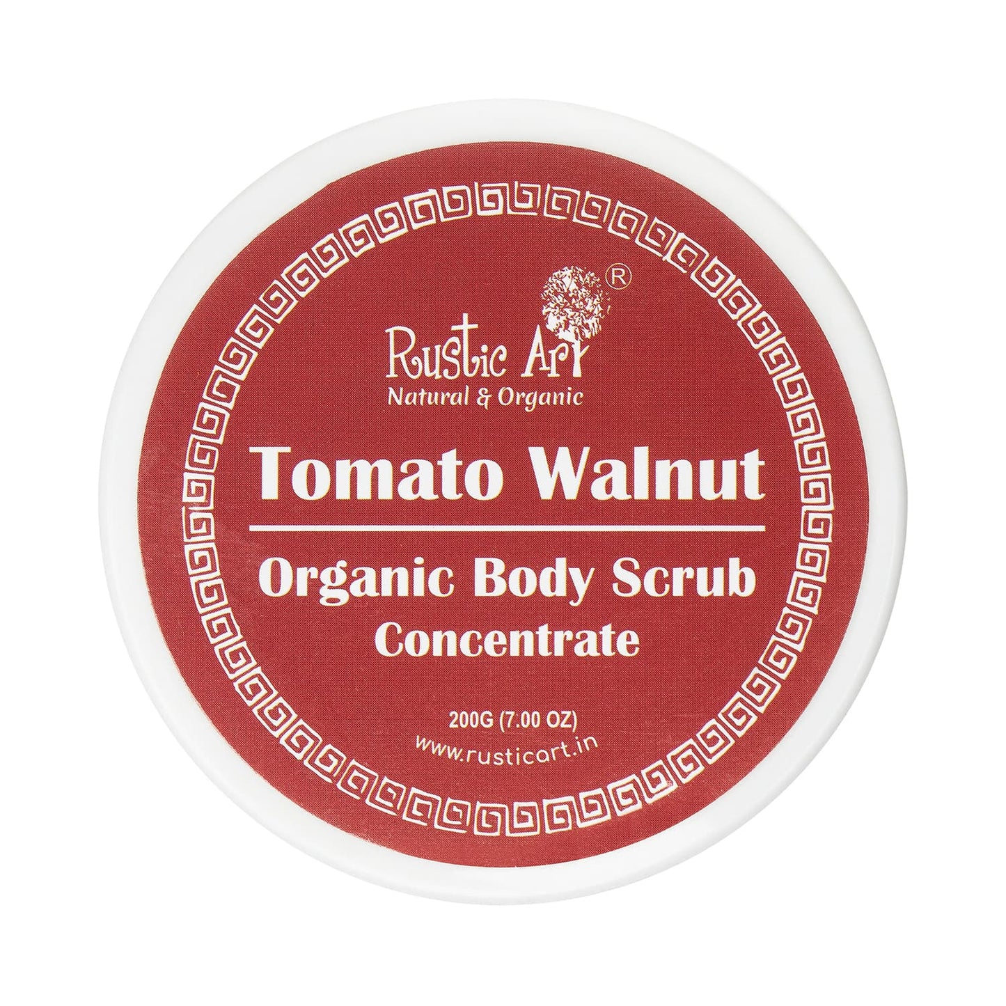 Rustic Art Tomato Walnut Body & Face Scrub Concentrate (200g)