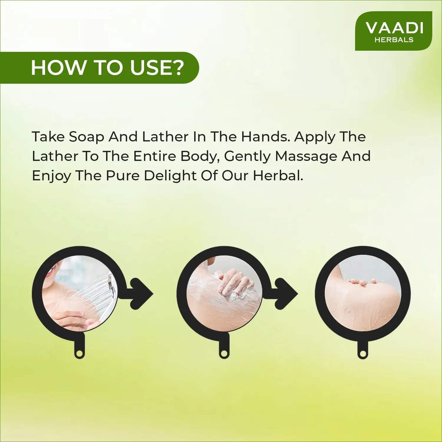 Vaadi Herbals Purifying Neem Patti Handmade Soap (75g)