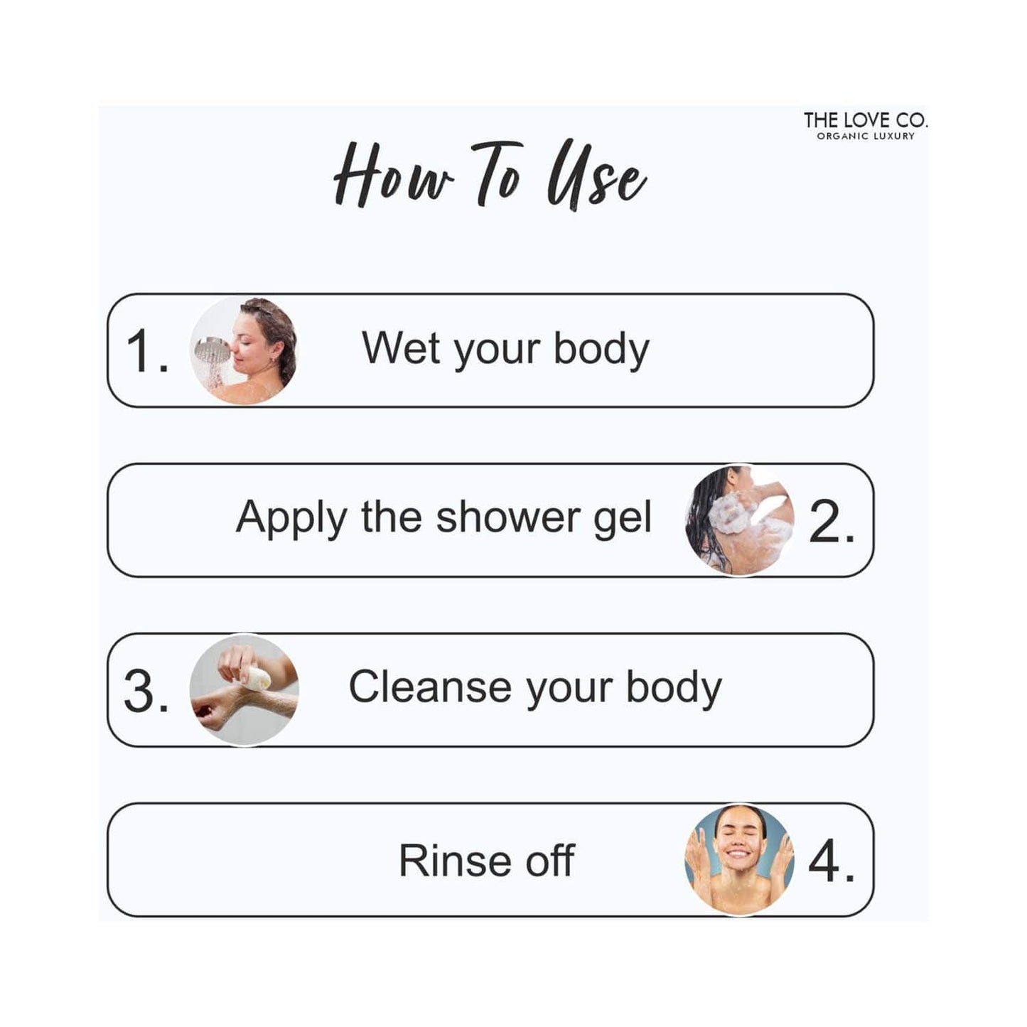 THE LOVE CO. Russian Beauty Body and Shower Gel (250ml)