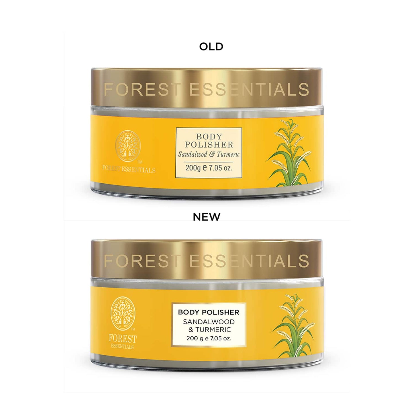 Forest Essentials Body Polisher Ayurvedic Exfoliating Scrub (200 g)